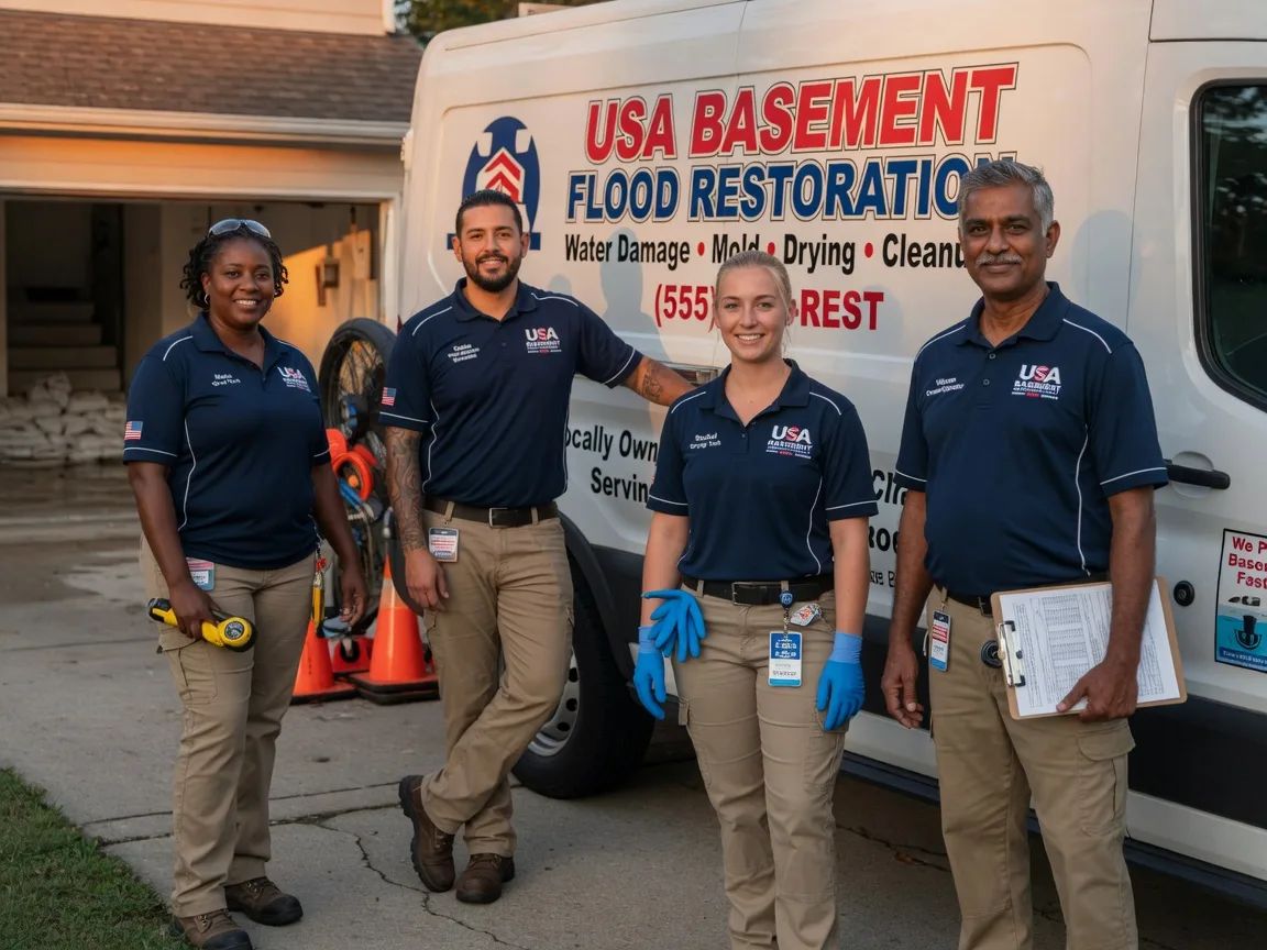 Basement Flood Cleanup company in Yorktown, IA